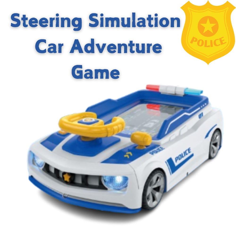 Adventure Steering Police Car Game