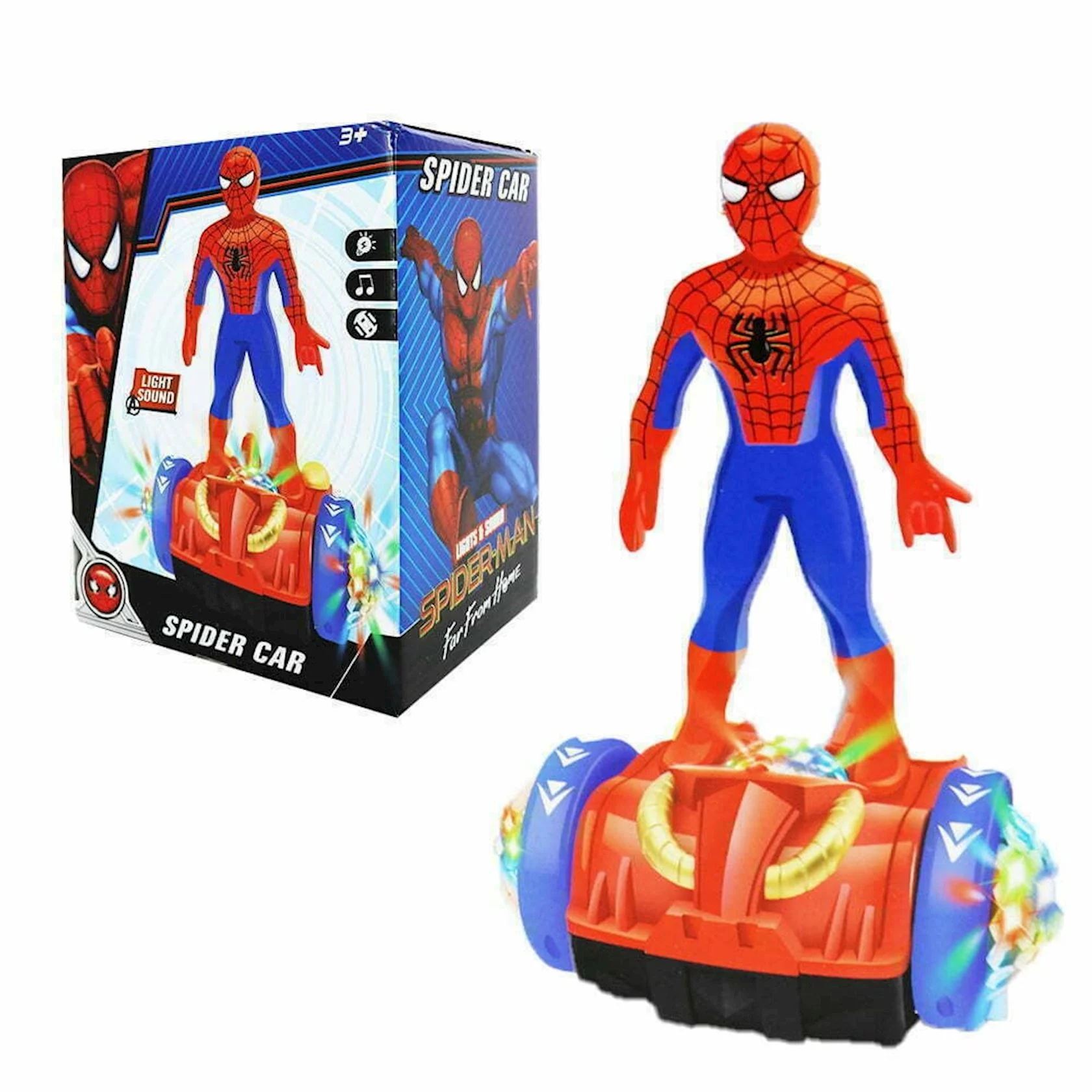 Spider-Man "Far From Home" electric stunt scooter.