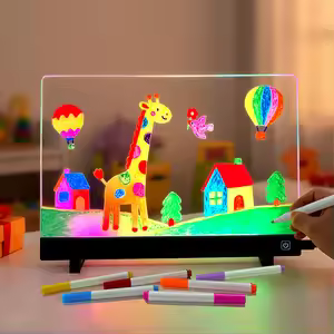 Magic Glow Kids Drawing Board (size: 15X20)